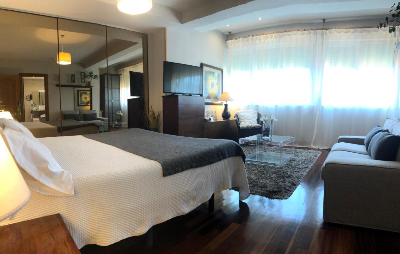 Hotel Itxas Gain Getaria Bagian luar foto