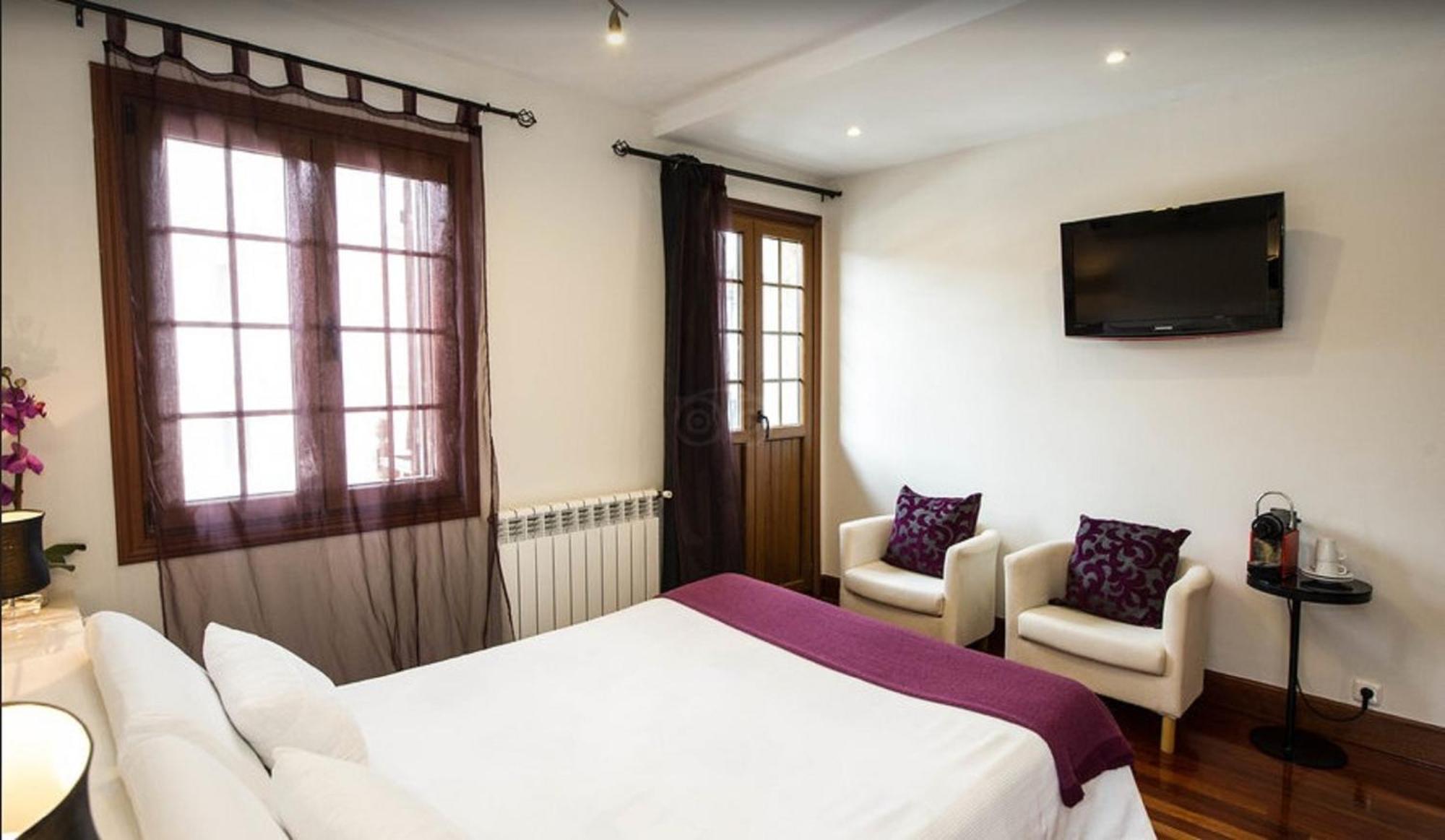 Hotel Itxas Gain Getaria Bagian luar foto
